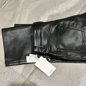 Aritzia Wilfred Melina Faux Leather Pants, NWT